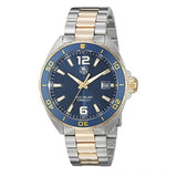 Shop Tag Heuer Formula 1 Analog Blue Dial Two Tone Steel Strap Watch for Men - WAZ1120.BB0879 in USA