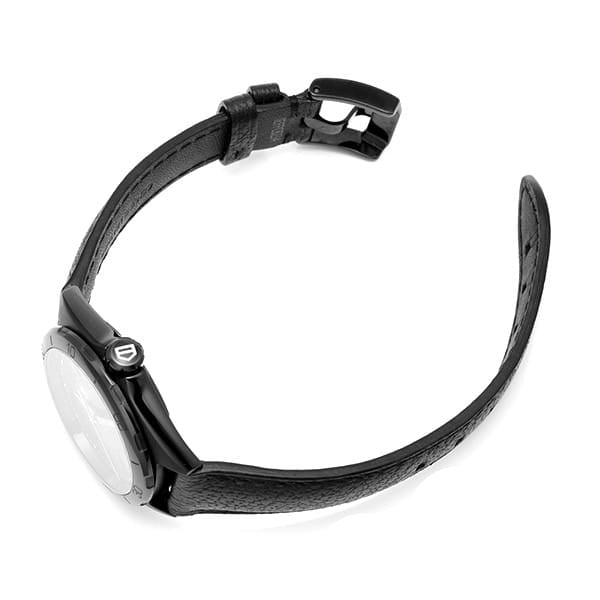 Shop Tag Heuer Formula 1 Quartz Black Dial Black Leather Strap Watch for Women - WBJ1414.FC8234 in USA