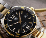 Tag Heuer Formula 1 Quartz Black Dial Two Tone Steel Strap Watch for Men - WAZ1121.BB0879 Buy Now By Tag Heuer