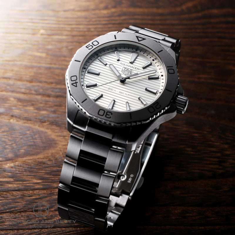 Tag Heuer Aquaracer Professional 200 Quartz Silver Dial Silver Steel Strap Watch for Men - WBP1111.BA0627 Buy Now By Tag Heuer