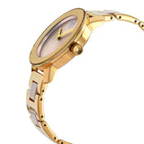 Shop Movado Bold Beige Dial Two Tone Steel Strap Watch For Women - 3600640 in USA