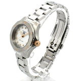 Tag Heuer Aquaracer Professional 200 Quartz Diamonds White Dial Silver Steel Strap Watch for Women - WBP1450.BA0622 Buy Now By Tag Heuer