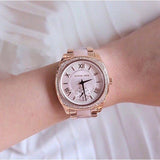 Michael Kors Bryn Rose Gold Dial Two Tone Steel Strap Watch for Women - MK6135 Buy Now By Michael Kors