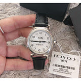 Coach Madison White Dial Black Leather Strap Watch for Women - 14502406 Buy Now By Coach