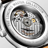 Longines Master Collection Automatic 40mm White Dial Brown Leather Strap Watch for Men - L2.793.4.77.3 Buy Now By Longines