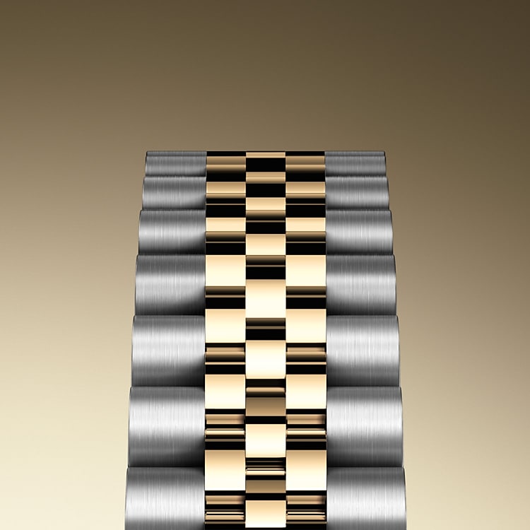 Shop Rolex Datejust 41 Silver Dial Two Tone Oystersteel & Yellow Gold Jubilee Bracelet Watch for Men - M126333-0002 in USA