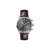 Tag Heuer Carrera Chronograph Grey Dial Brown Leather Strap Watch for Men - CBN2012.FC6483 Buy Now By Tag Heuer