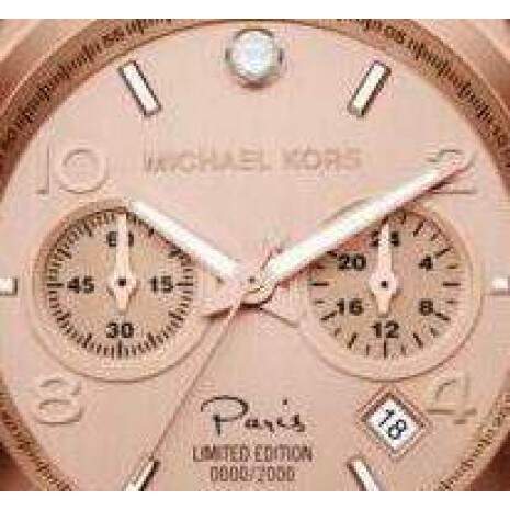 Michael Kors Paris Limited Edition Rose Gold Dial Steel Strap Watch for Women - MK5716 Buy Now By Michael Kors