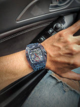 Guess Phoenix Chronograph Black Dial Black Rubber Strap Watch for Men - GW0499G1 Buy Now By Guess