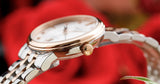Tissot T Classic Carson Premium Diamonds White Dial Two Tone Steel Strap Watch for Women - T122.207.22.036.00 Buy Now By Tissot