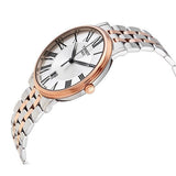 Tissot Carson Premium White Dial Two Tone Steel Strap Watch For Men - T122.410.22.033.00 Buy Now By Tissot