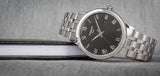 Tissot Classic Dream Black Dial Silver Steel Strap Watch For Men - T129.410.11.053.00 Buy Now By Tissot