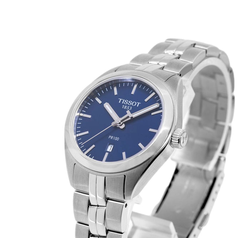 Tissot PR 100 Lady Blue Dial Quartz Watch For Women - T101.210.11.041.00 Buy Now By Tissot