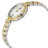 Tissot Flamingo Mother of Pearl White Dial Two Tone Steel Strap Watch For Women - T094.210.22.111.01 Buy Now By Tissot