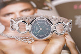 Tissot T Lady Flamingo Mother of Pearl Blue Dial Silver Steel Strap Watch for Women - T094.210.11.126.00 Buy Now By Tissot
