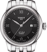 Tissot Le Locle Automatic Lady Black Dial Silver Steel Strap Watch For Women - T006.207.11.058.00 Buy Now By Tissot