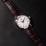 Tissot T Classic Dream White Dial Brown Leather Strap Watch for Men - T033.410.16.013.01 Buy Now By Tissot