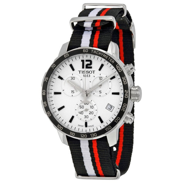 Shop Tissot T Sport Quickster Chronograph NATO Watch For Men - T095.417.17.037.01 in USA