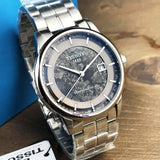 Shop Tissot Luxury Powermatic 80 Anthracite Grey Dial Silver Steel Strap Watch For Men - T086.407.11.061.10 in USA