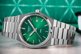 Tissot PRX Green Dial Silver Steel Strap Watch for Women - T137.210.11.081.00 Buy Now By Tissot