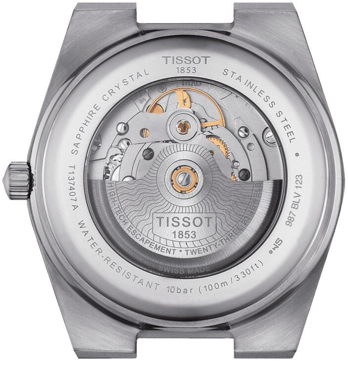 Tissot Powermatic 80 Automatic Gradient Blue Dial Silver Steel Strap Watch for Men - T137.407.11.051.01 Buy Now By Tissot