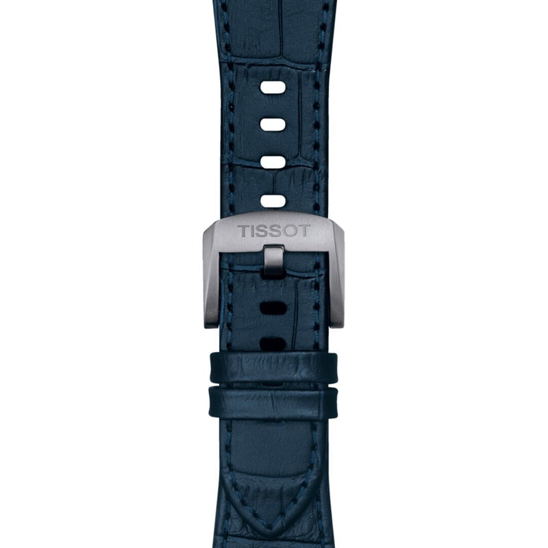 Tissot PRX Blue Dial Blue Leather Strap Watch for Men - T137.410.16.041.00 Buy Now By Tissot