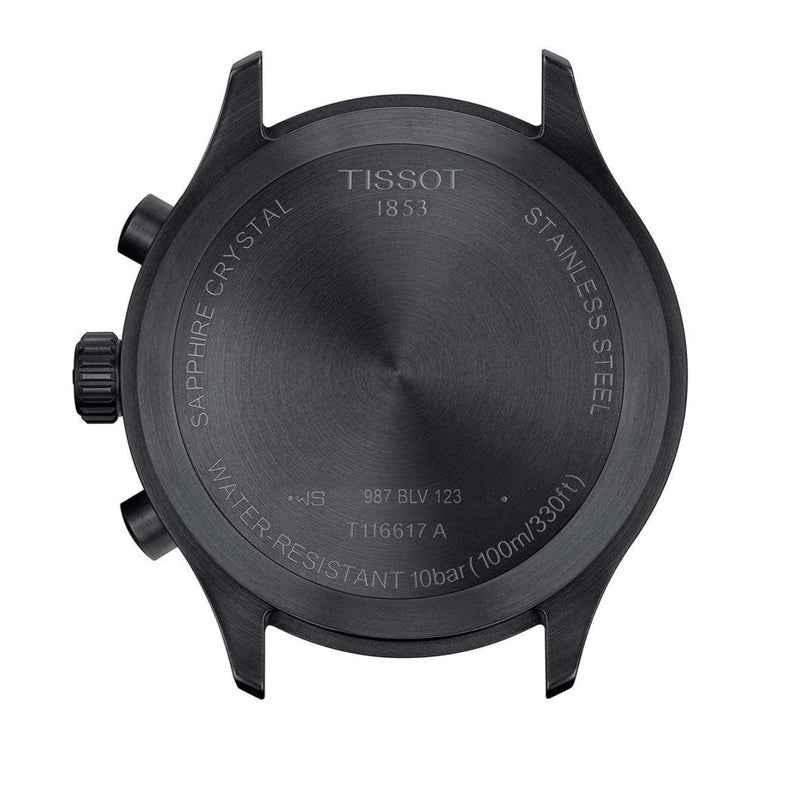 Tissot Chrono XL Quartz Black Dial Brown Leather Strap Watch For Men - T116.617.36.052.03 Buy Now By Tissot