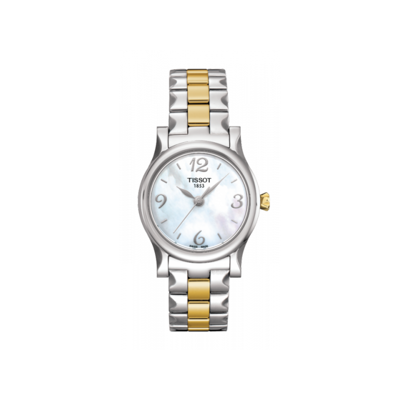 Tissot T Wave Mother of Pearl Dial Watch For Women - T028.210.22.117.00 Buy Now By Tissot