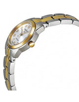 Tissot T Classic PR100 White Dial Two Tone Steel Strap Watch For Women - T049.210.22.032.00 Buy Now By Tissot