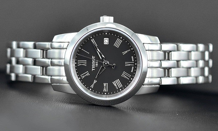 Tissot T Classic Dream Black Dial Watch For Women - T033.210.11.053.00 Buy Now By Tissot