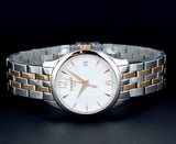 Tissot T Classic Tradition Lady White Dial Two Tone Steel Strap Watch For Women - T063.210.22.037.01 Buy Now By Tissot