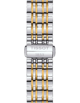 Tissot T Classic Carson Quartz White Dial Two Tone Steel Strap Watch for Men - T085.410.22.011.00 Buy Now By Tissot