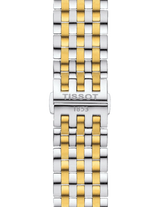 Tissot T Classic Bridgeport Silver Dial Two Tone Mesh Bracelet Watch For Men - T097.410.22.038.00 Buy Now By Tissot