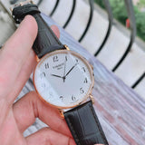 Tissot T Classic Everytime White Dial Black Leather Strap Watch For Men - T109.610.36.032.00 Buy Now By Tissot