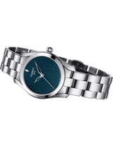 Tissot T Wave Donna Blue Dial Silver Steel Strap Watch For Women - T112.210.11.041.00 Buy Now By Tissot