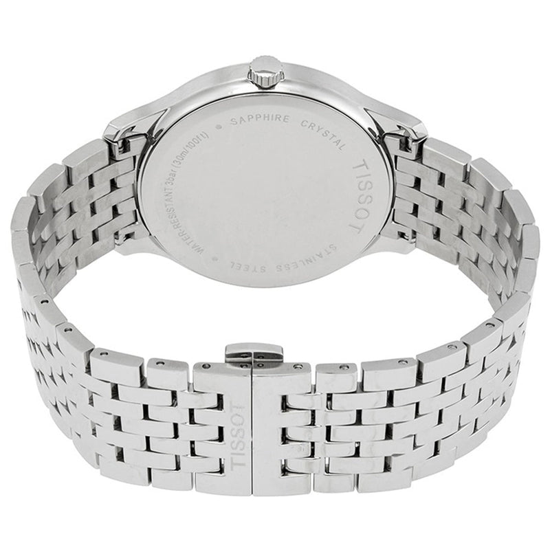 Tissot T Classic Tradition Black Dial Silver Steel Strap Watch For Men - T063.610.11.057.00 Buy Now By Tissot