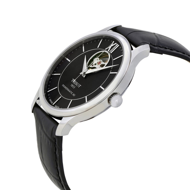 Tissot Tradition Powermatic 80 Open Heart Automatic Watch For Men - T063.907.16.058.00 Buy Now By Tissot