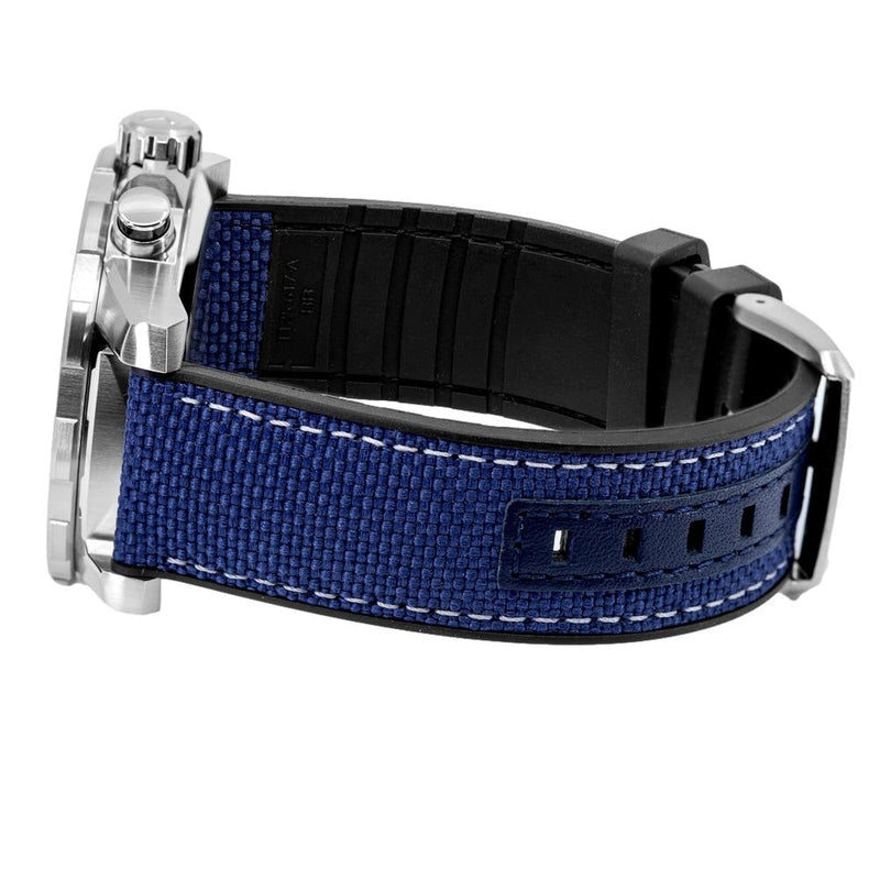 Tissot Supersport Chrono Black Dial Blue Nylon Strap Watch for Men - T125.617.17.051.03 Buy Now By Tissot