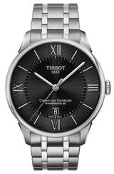Tissot Chemin Des Tourelles Powermatic 80 Black Dial Silver Steel Strap Watch For Men - T099.407.11.058.00 Buy Now By Tissot