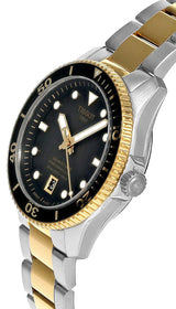 Shop Tissot Seastar 1000 Black Dial Two Tone Steel Strap Watch for Women - T120.210.22.051.00 in USA