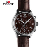 Tissot T Sport Chrono XL Classic Brown Dial Brown Leather Strap Watch For Men - T116.617.16.297.00 Buy Now By Tissot