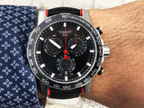 Tissot Supersport Vuelta Special Edition Chrono Black Dial Black Nylon Strap Watch for Men - T125.617.17.051.01 Buy Now By Tissot