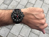 Tissot Supersport Chrono Giro D'Italia Black Dial Black Nylon Strap Watch for Men - T125.617.37.051.00 Buy Now By Tissot