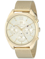 Tommy Hilfiger Mia Gold Dial Gold Mesh Bracelet Watch for Women - 1781488 Buy Now By Tommy Hilfiger