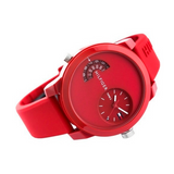 Tommy Hilfiger Denim Red Dial Red Rubber Strap Watch for Men - 1791557 Buy Now By Tommy Hilfiger