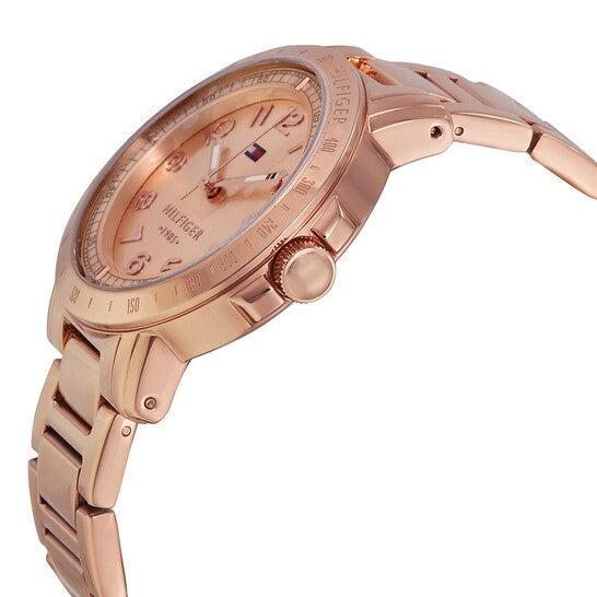 Tommy Hilfiger Bella Rose Gold Dial Rose Gold Steel Strap Watch for Women - 1781396 Buy Now By Tommy Hilfiger