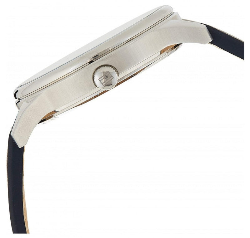 Shop Tommy Hilfiger Damon Multifunction Black Dial Black Leather Strap Watch for Men - 1791417 in USA