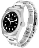 Tudor Black Bay Automatic Black Dial Silver Steel Strap Watch for Men - M79540-0001