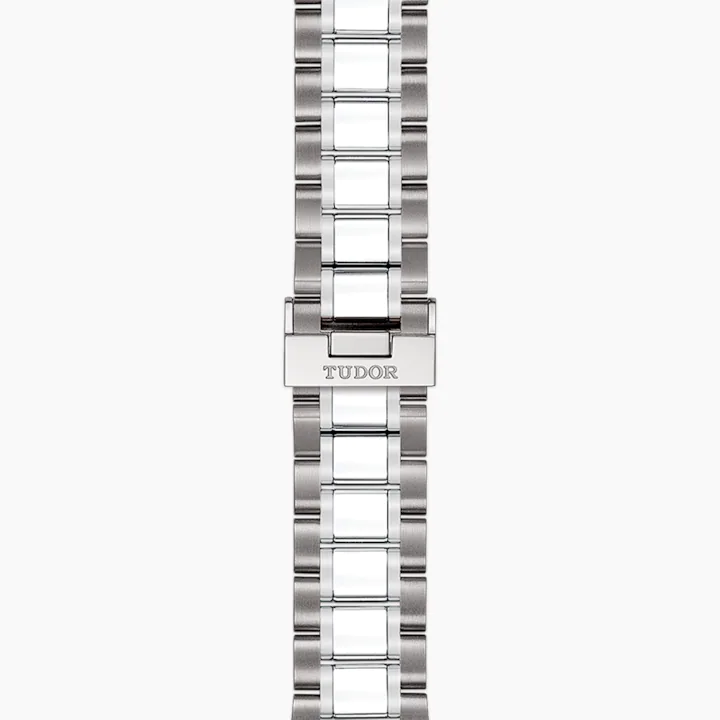 Tudor Style Automatic Black Dial Silver Steel Strap Watch for Men - M12710-0003 Buy Now By Tudor