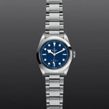 Tudor Black Bay Automatic Blue Dial Silver Steel Strap Watch for Men - M79540-0004